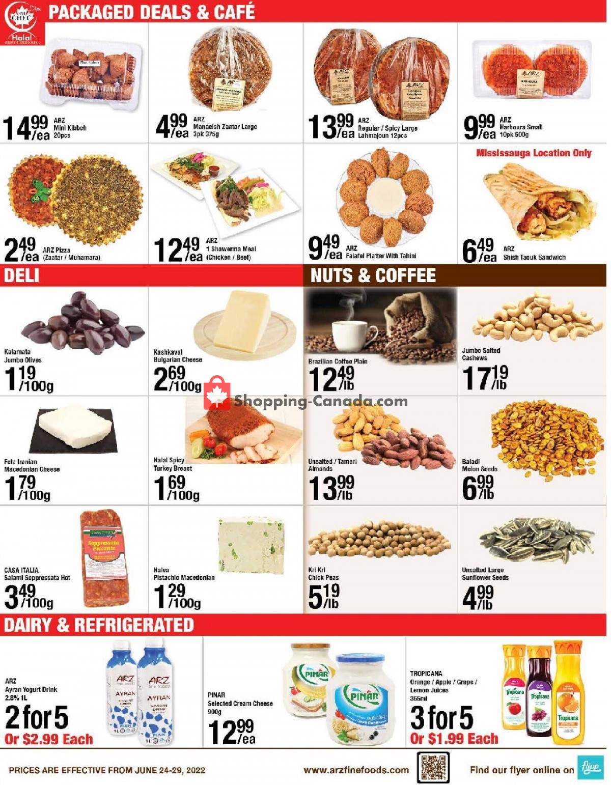 Arz Fine Foods flyer from Friday June 24, 2022 to Wednesday June 29, 2022 - page 2