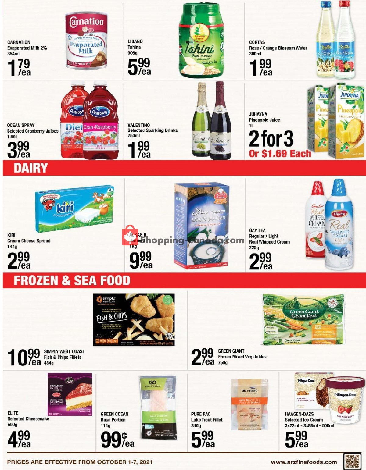 Arz Fine Foods flyer from Friday October 1, 2021 to Thursday October 7, 2021 - page 5