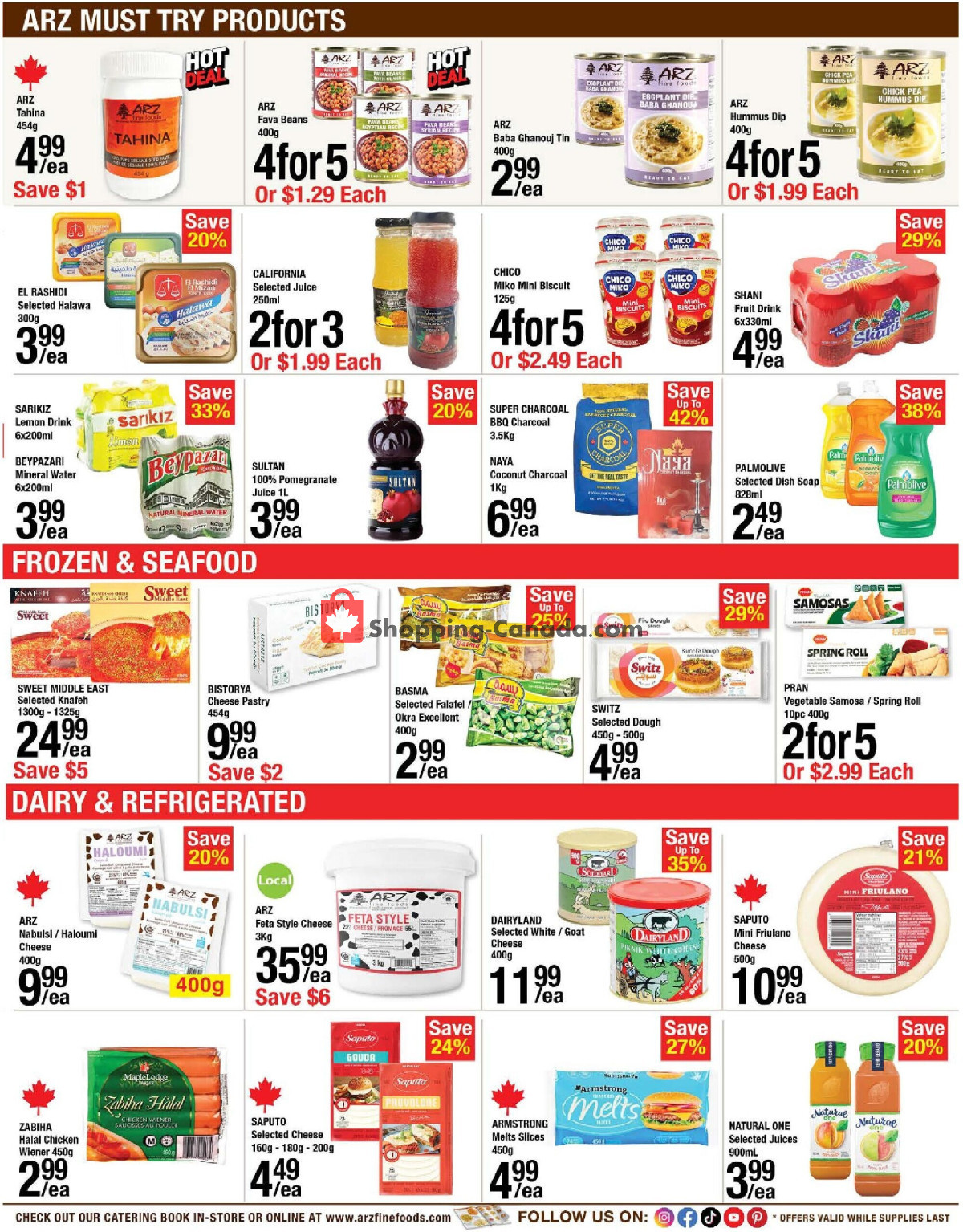 Arz Fine Foods flyer from Friday April 24, 2026 to Thursday April 30, 2026 - page 3