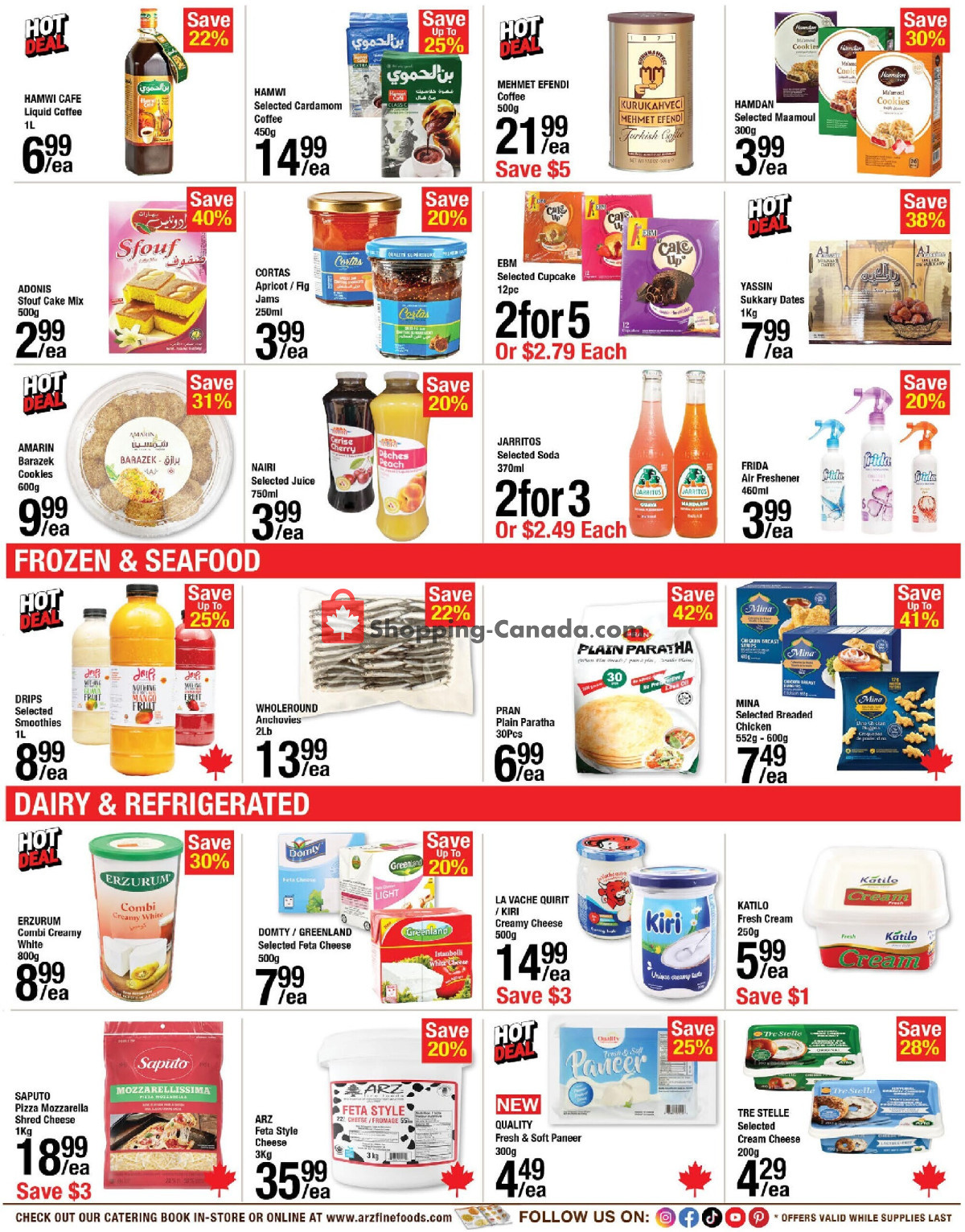 Arz Fine Foods flyer from Friday August 14, 2026 to Thursday August 20, 2026 - page 3