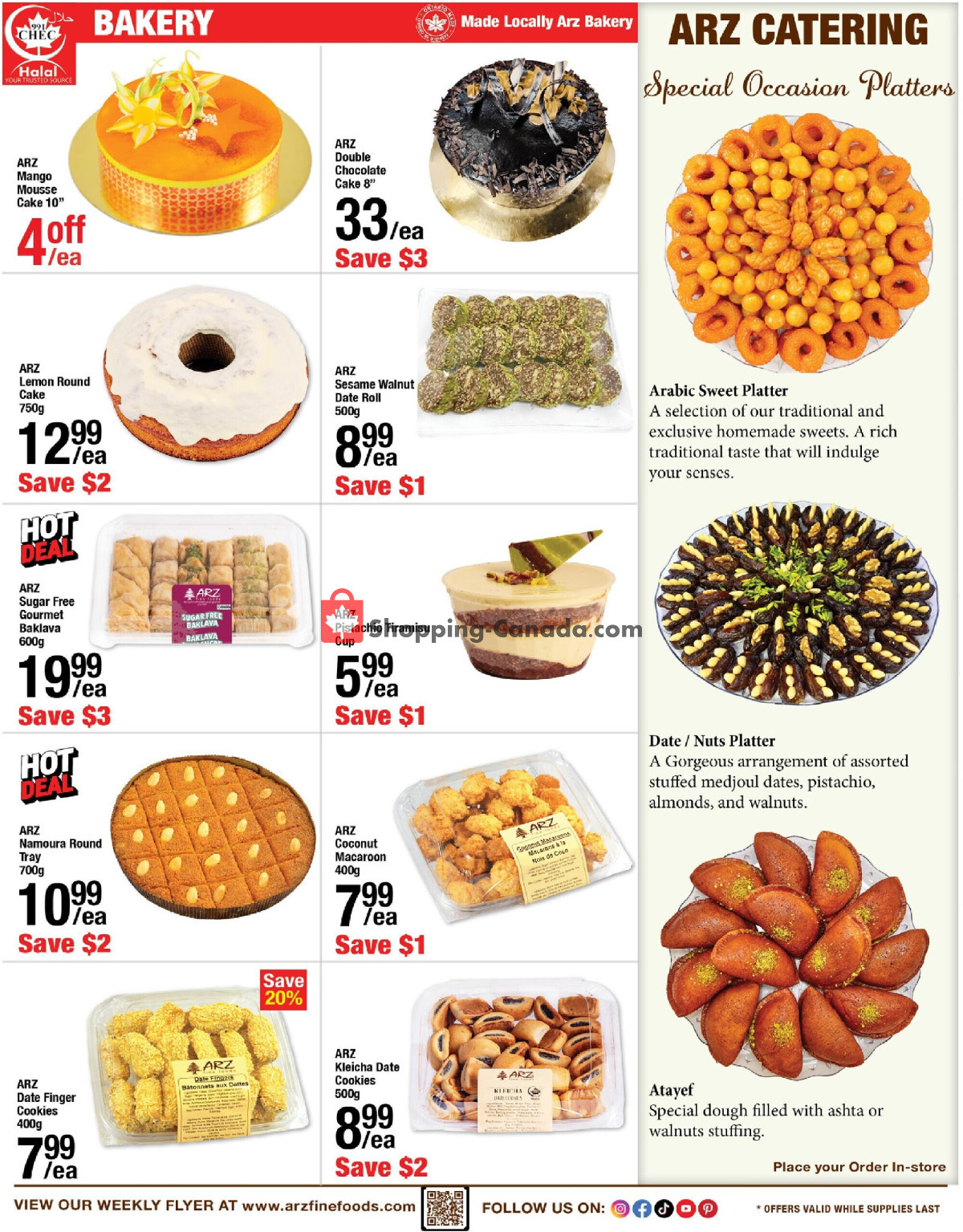 Arz Fine Foods flyer from Friday August 21, 2026 to Thursday August 27, 2026 - page 2