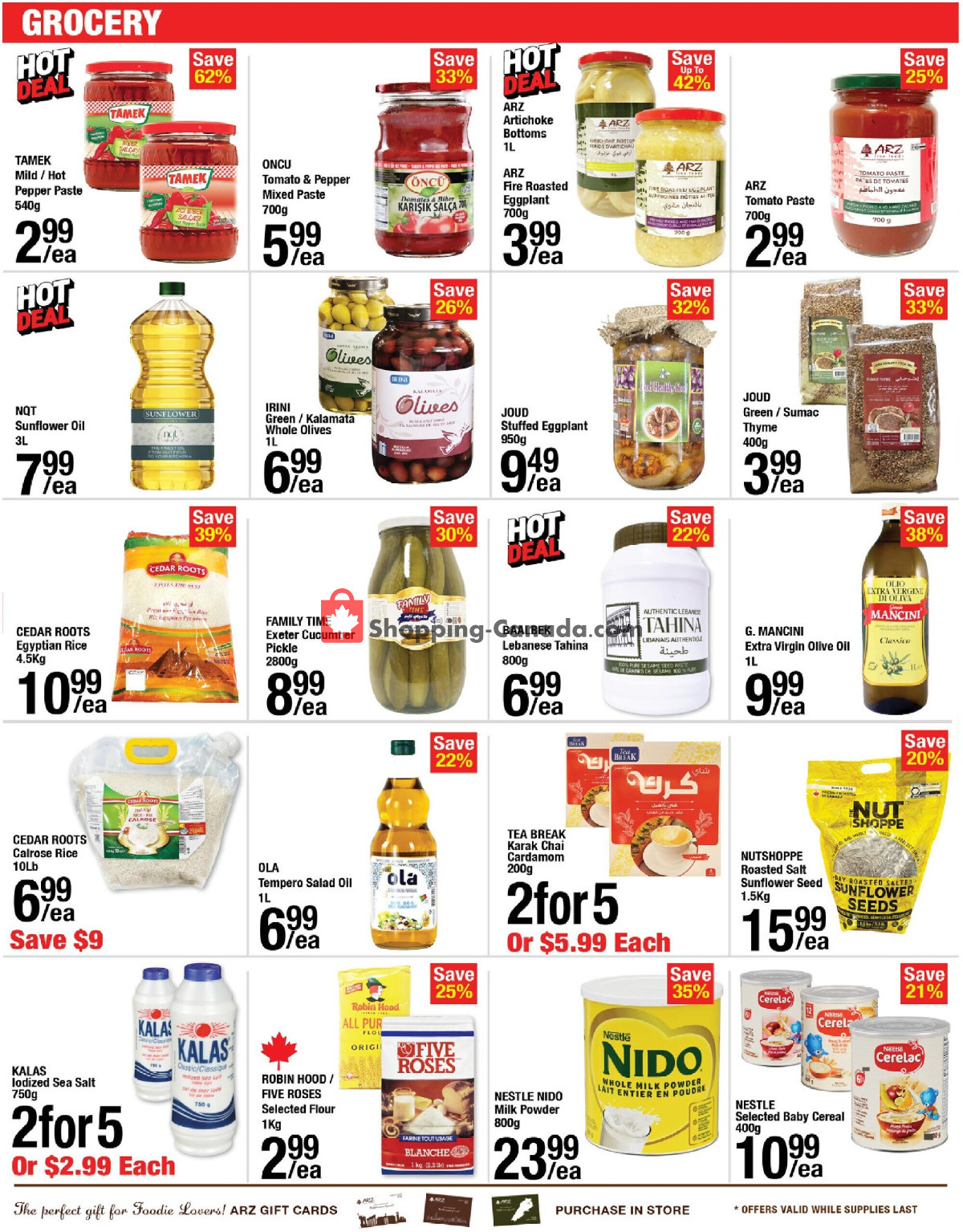 Arz Fine Foods flyer from Friday August 21, 2026 to Thursday August 27, 2026 - page 4