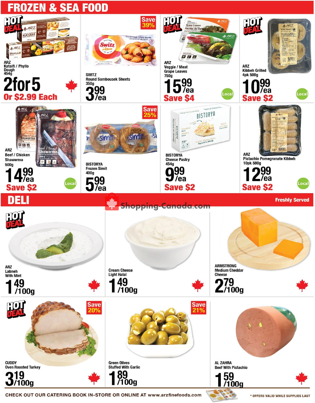 Arz Fine Foods flyer from Friday August 21, 2026 to Thursday August 27, 2026 - page 6