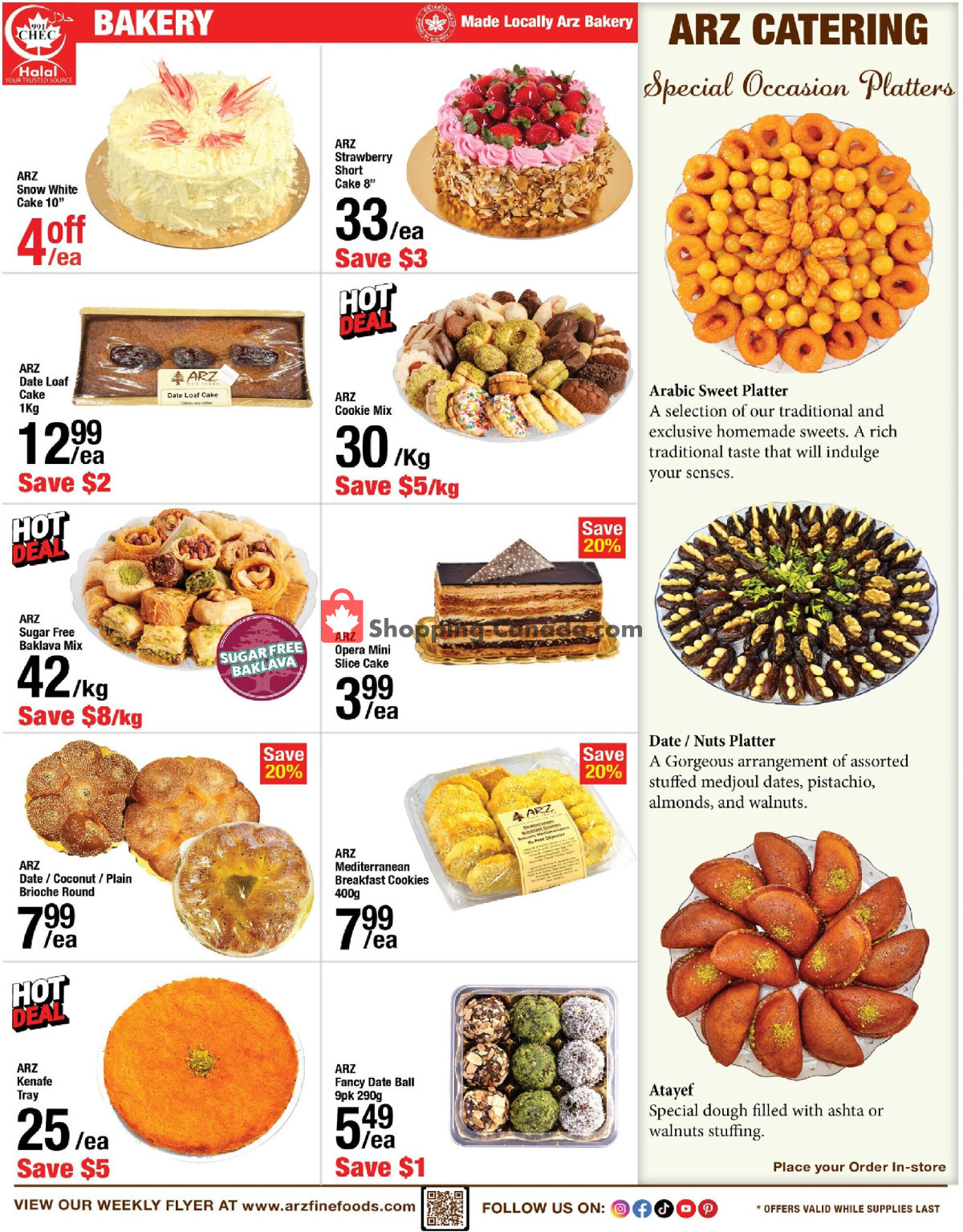 Arz Fine Foods flyer from Friday August 28, 2026 to Thursday September 3, 2026 - page 2