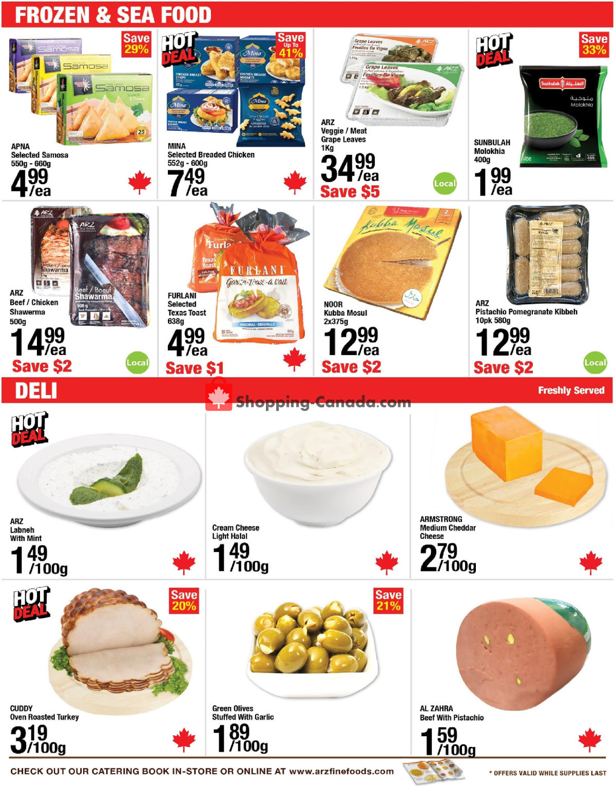 Arz Fine Foods flyer from Friday August 28, 2026 to Thursday September 3, 2026 - page 6