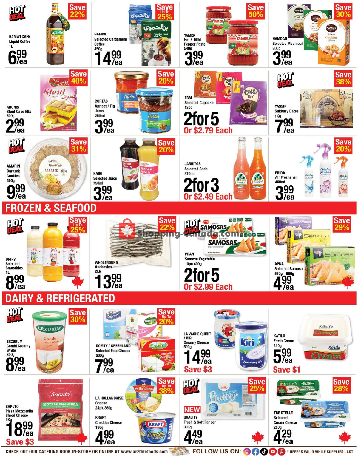 Arz Fine Foods flyer from Friday August 7, 2026 to Thursday August 13, 2026 - page 3