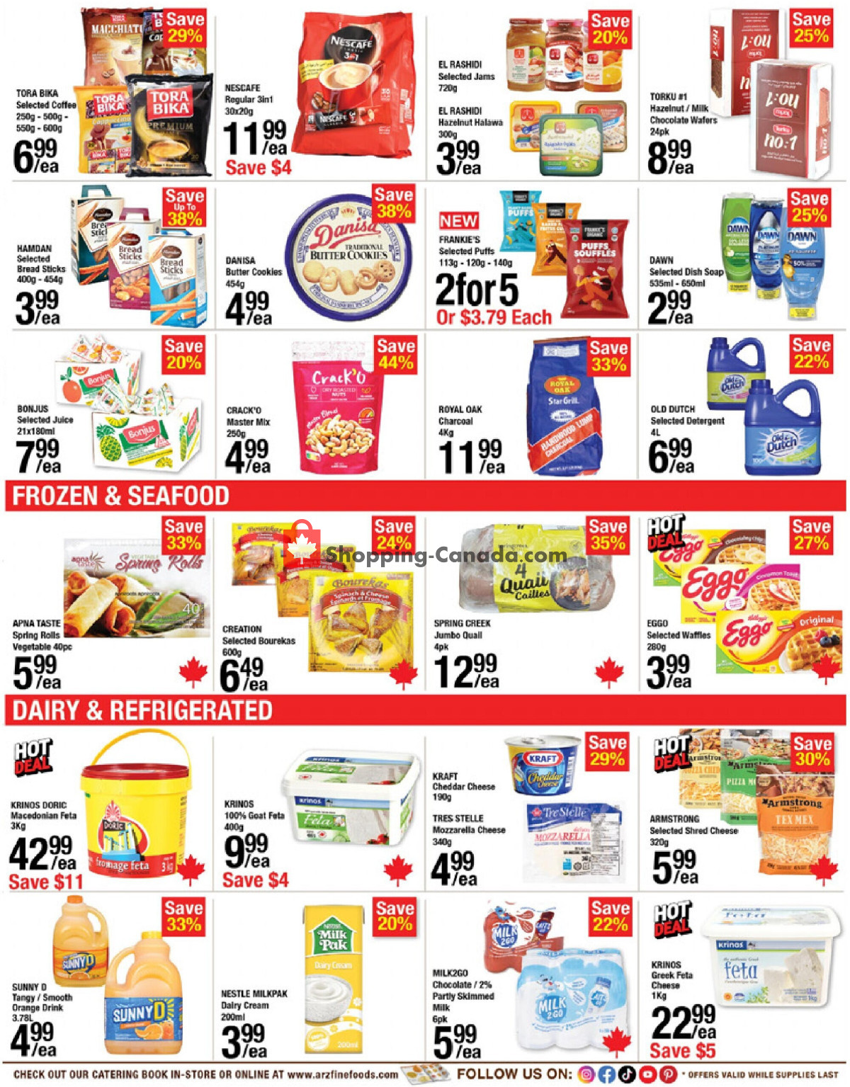 Arz Fine Foods flyer from Friday July 17, 2026 to Thursday July 23, 2026 - page 3