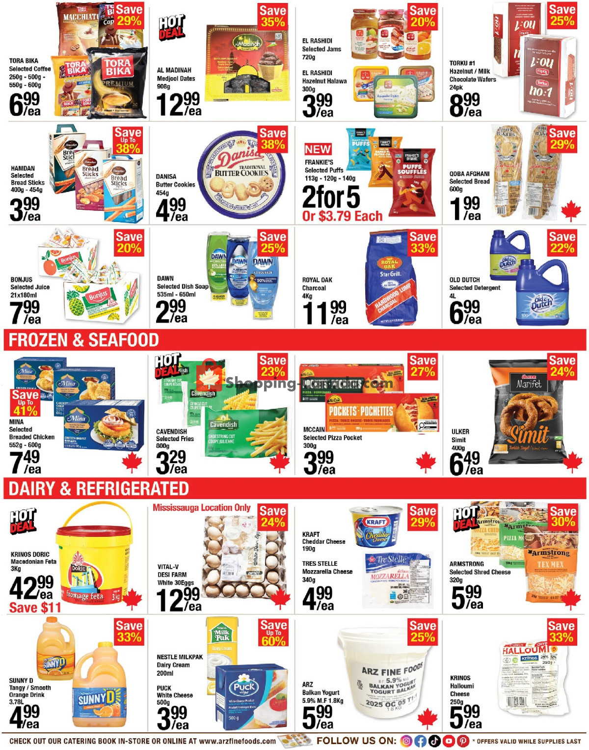 Arz Fine Foods flyer from Friday July 24, 2026 to Thursday July 30, 2026 - page 3