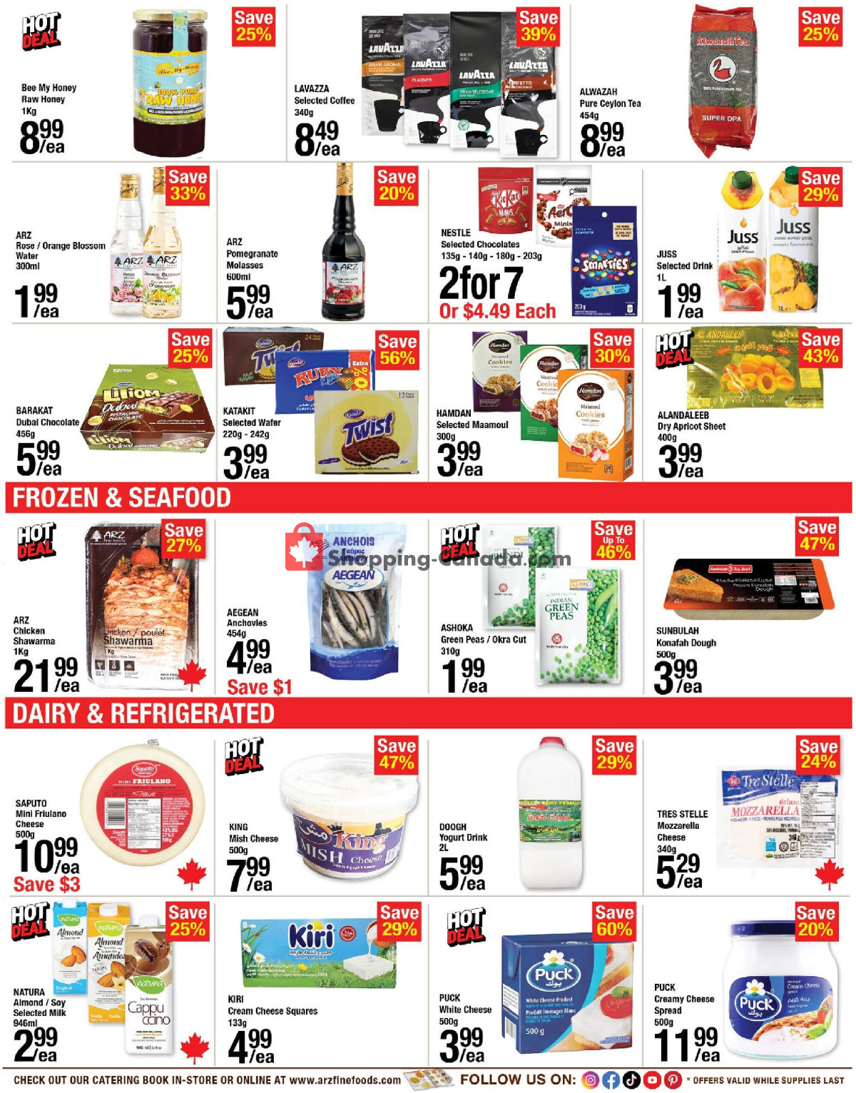 Arz Fine Foods flyer from Friday July 31, 2026 to Thursday August 6, 2026 - page 3