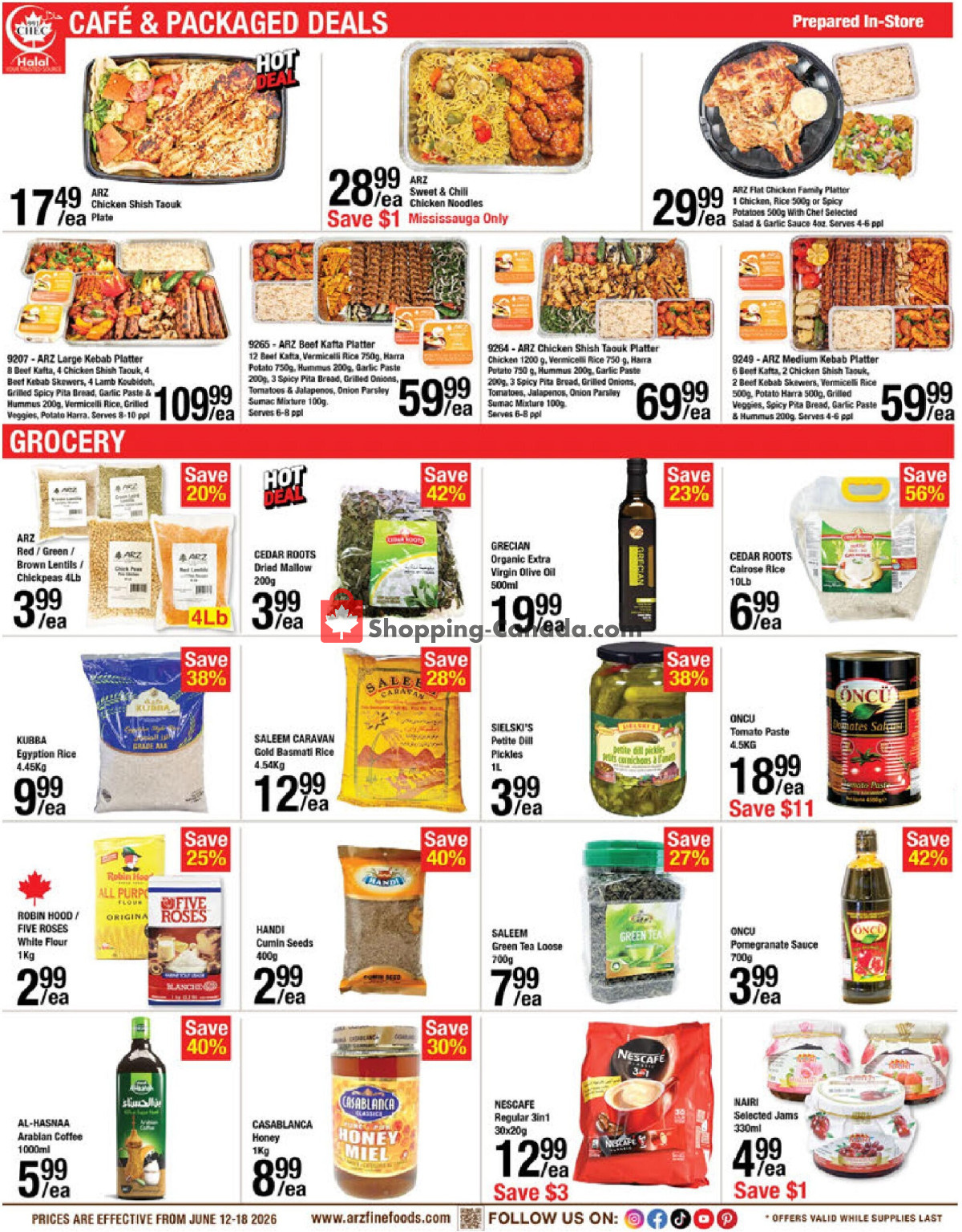 Arz Fine Foods flyer from Friday June 12, 2026 to Thursday June 18, 2026 - page 2