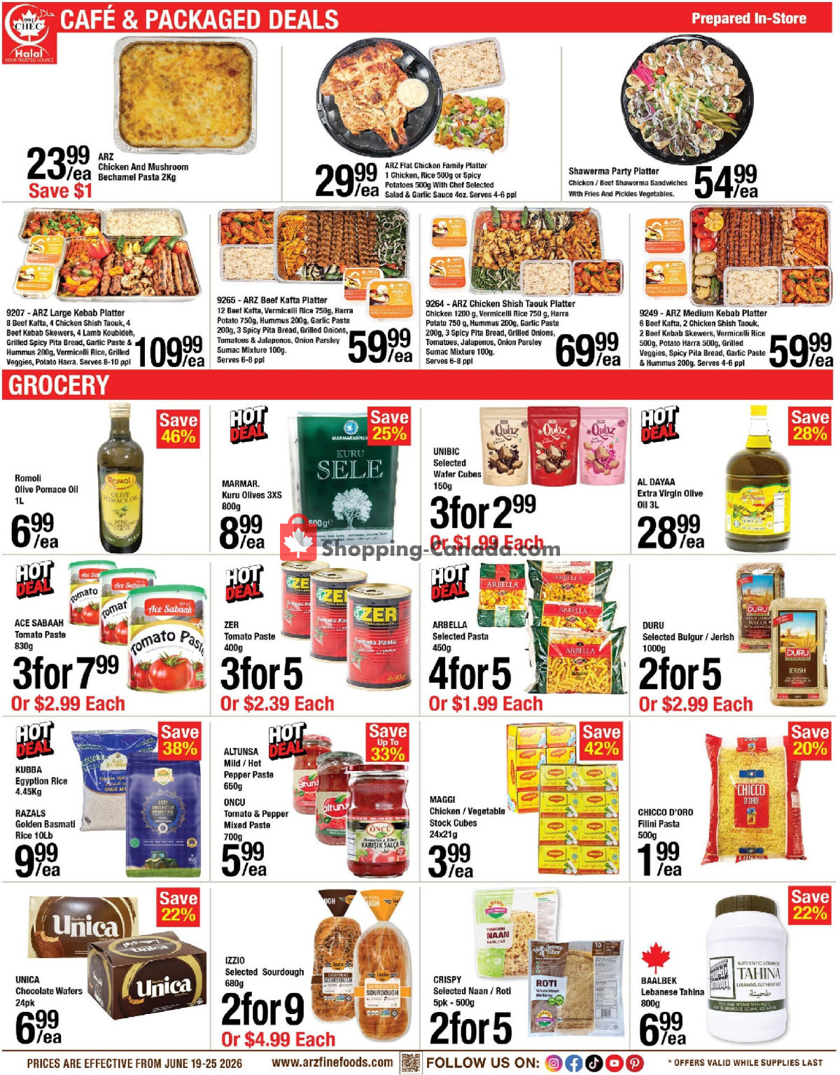 Arz Fine Foods flyer from Friday June 19, 2026 to Thursday June 25, 2026 - page 2