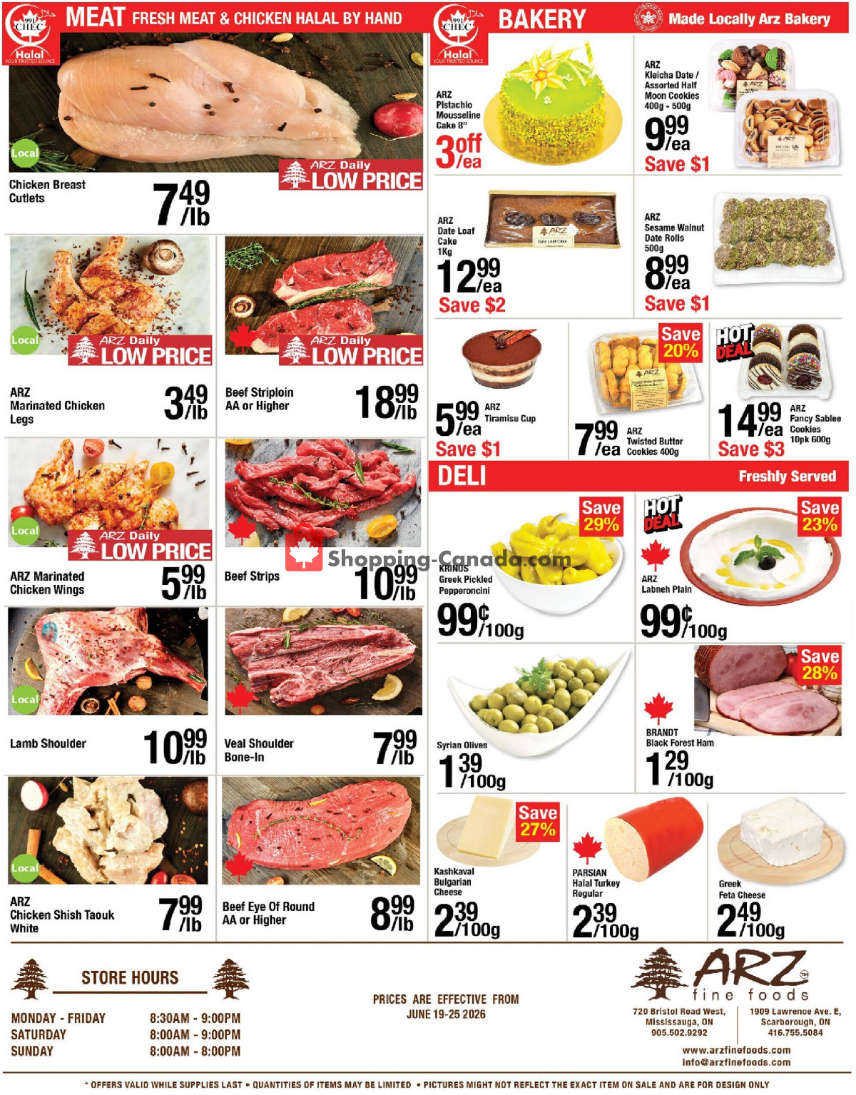 Arz Fine Foods flyer from Friday June 19, 2026 to Thursday June 25, 2026 - page 4