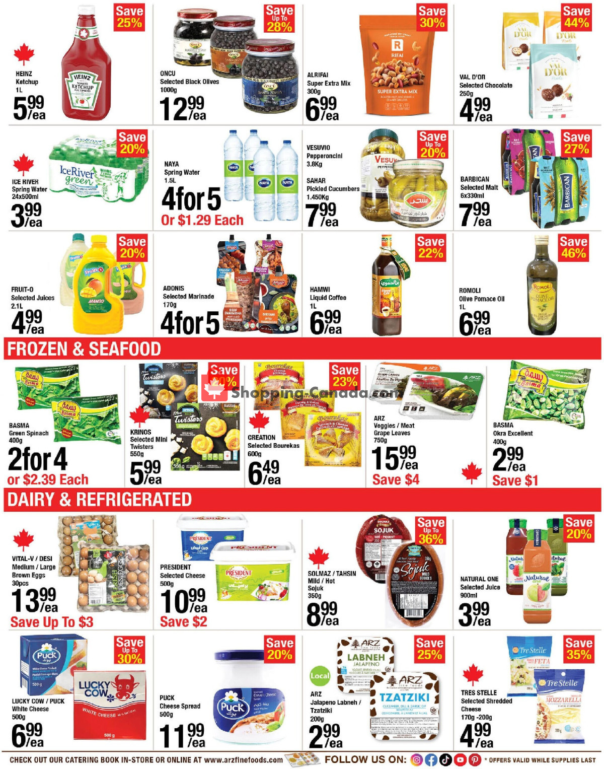 Arz Fine Foods flyer from Friday May 15, 2026 to Thursday May 21, 2026 - page 3
