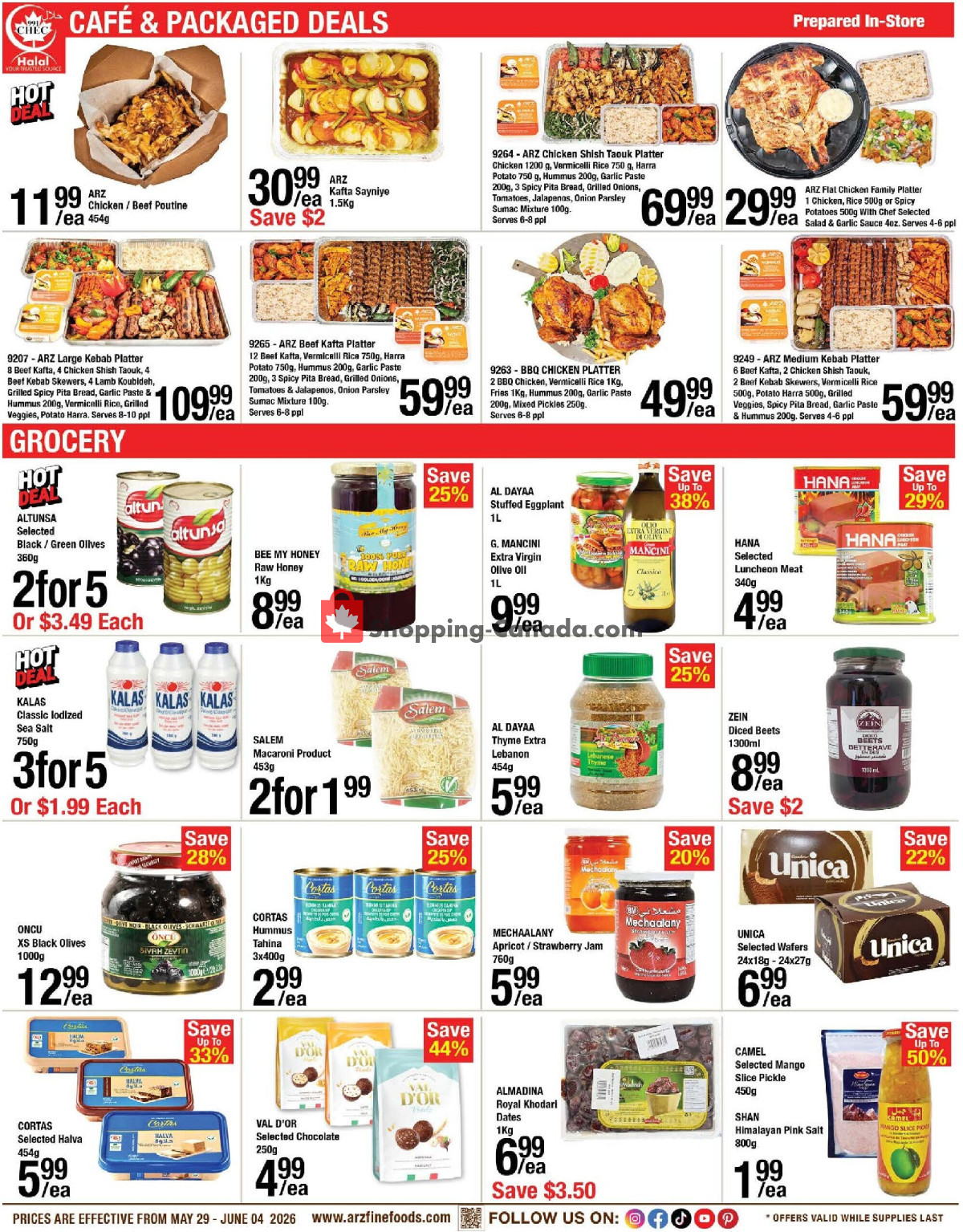 Arz Fine Foods flyer from Friday May 29, 2026 to Thursday June 4, 2026 - page 2