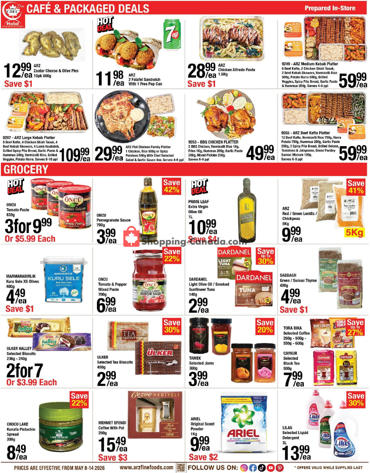 Arz Fine Foods flyer from Friday May 8, 2026 to Thursday May 14, 2026 - page 2