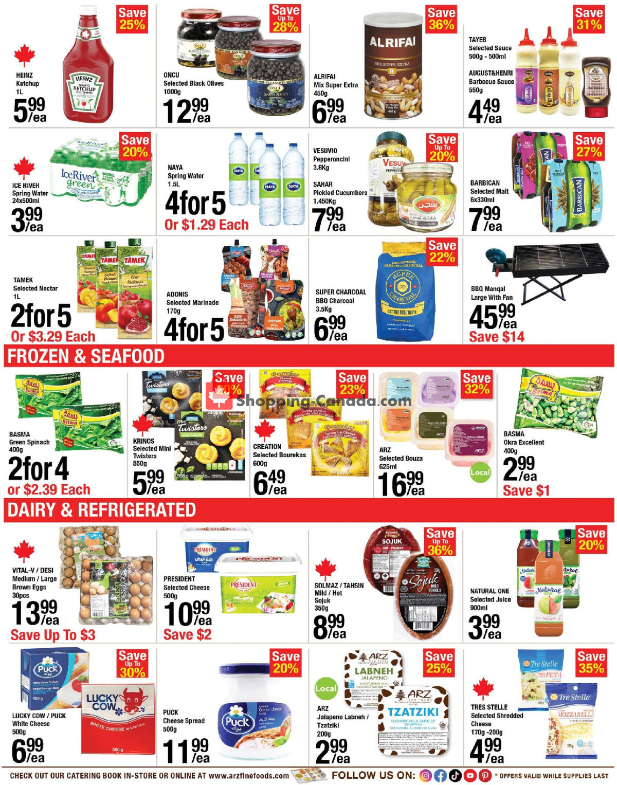 Arz Fine Foods flyer from Friday May 8, 2026 to Thursday May 14, 2026 - page 3