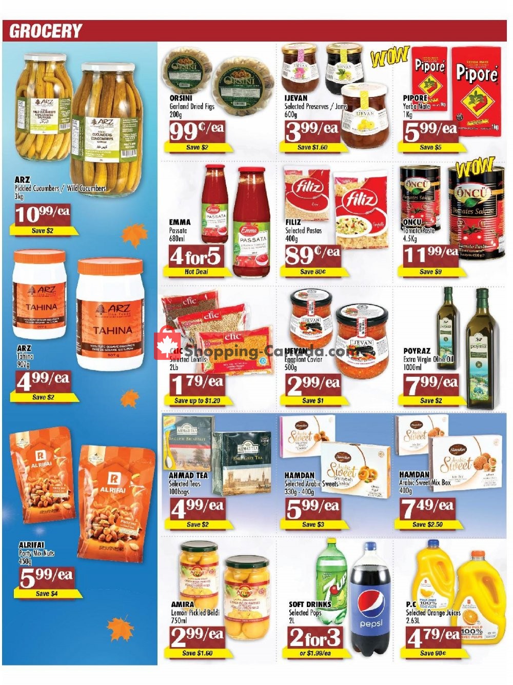 Arz Fine Foods flyer from Friday October 5, 2018 to Thursday October 11, 2018 - page 2
