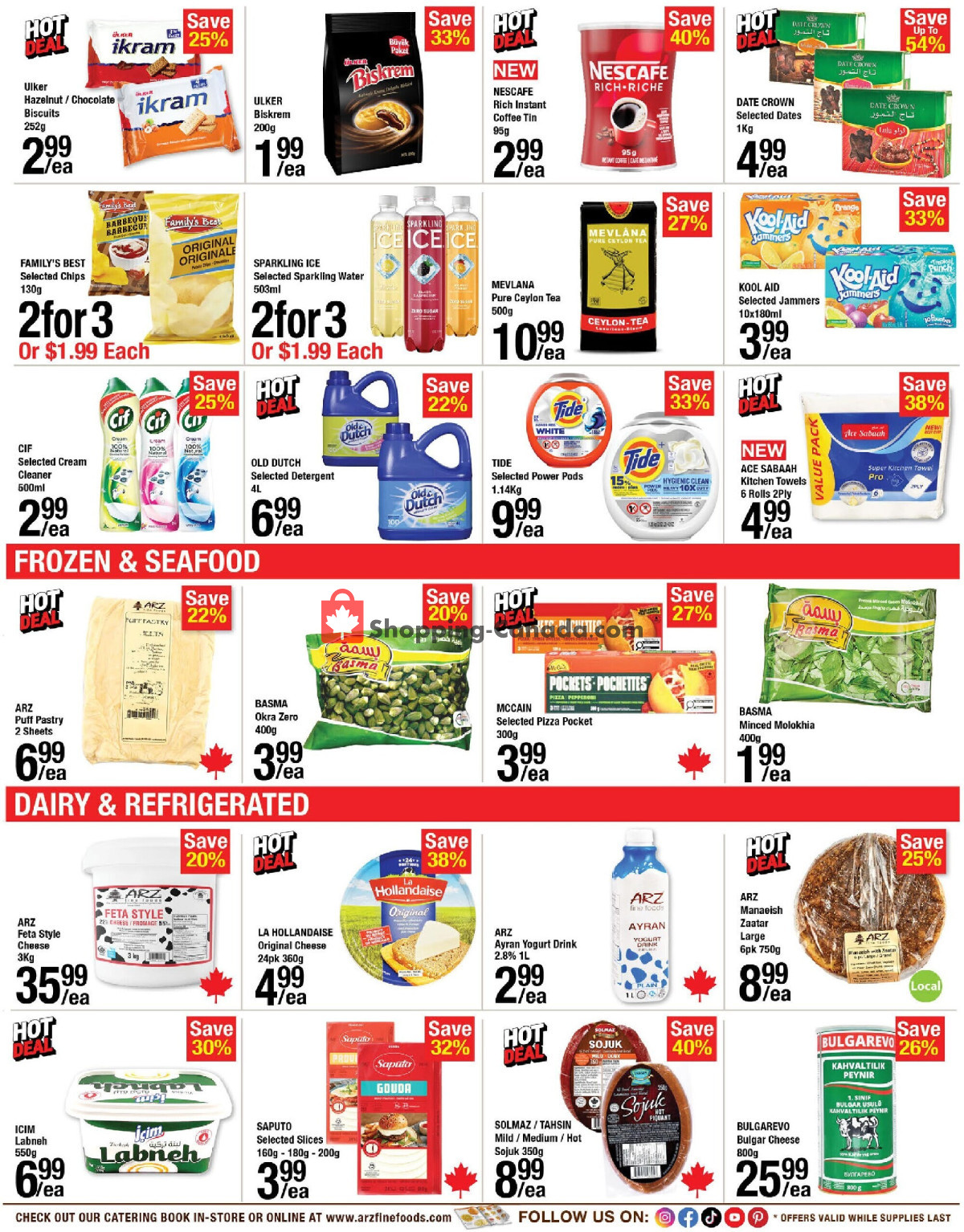 Arz Fine Foods flyer from Friday September 18, 2026 to Thursday September 24, 2026 - page 3
