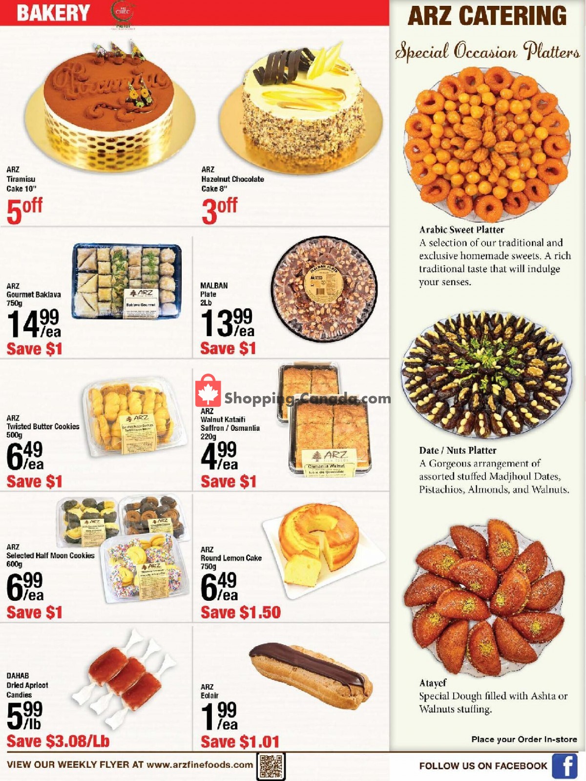 Arz Fine Foods flyer from Friday March 26, 2021 to Wednesday March 31, 2021 - page 2