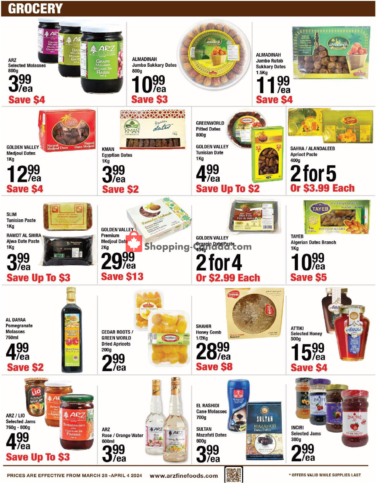 Arz Fine Foods flyer from Thursday March 28, 2024 to Thursday April 4, 2024 - page 3