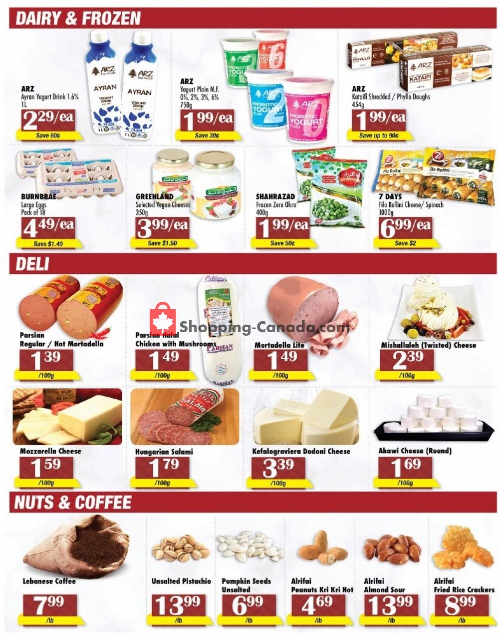 Arz Fine Foods flyer from Friday August 9, 2019 to Thursday August 15, 2019 - page 3