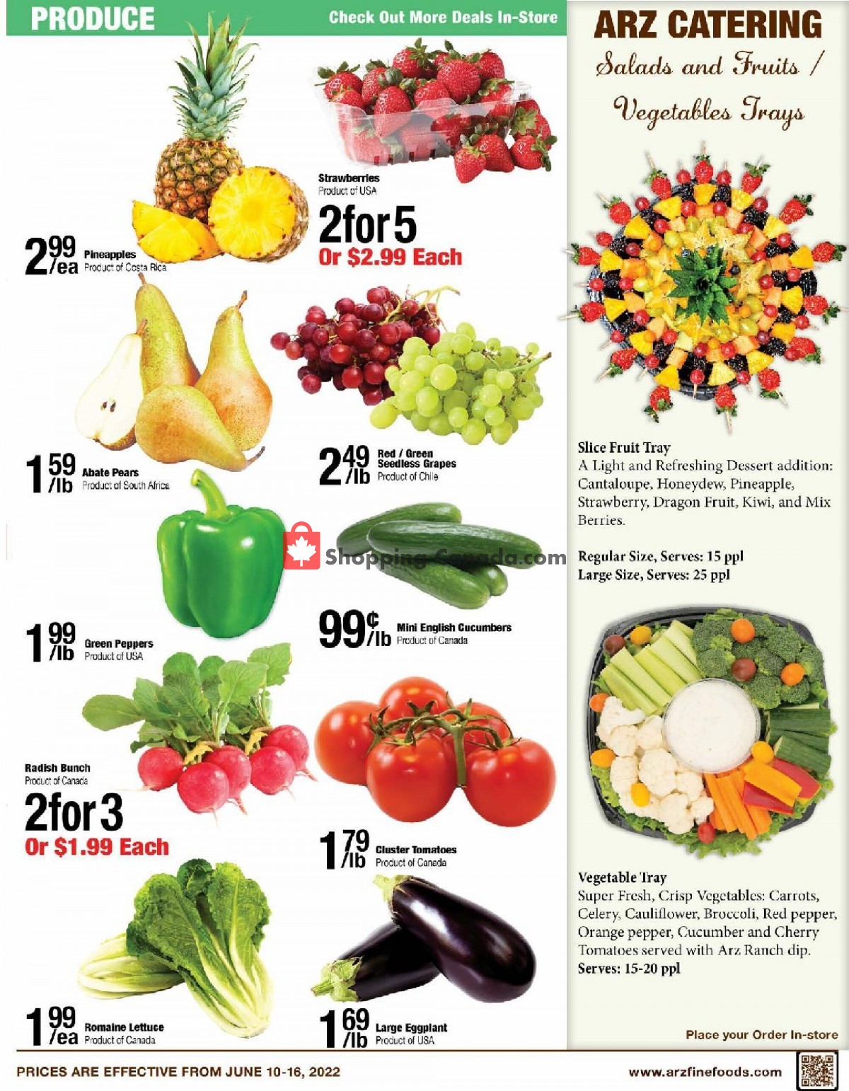 Arz Fine Foods flyer from Friday June 10, 2022 to Thursday June 16, 2022 - page 7