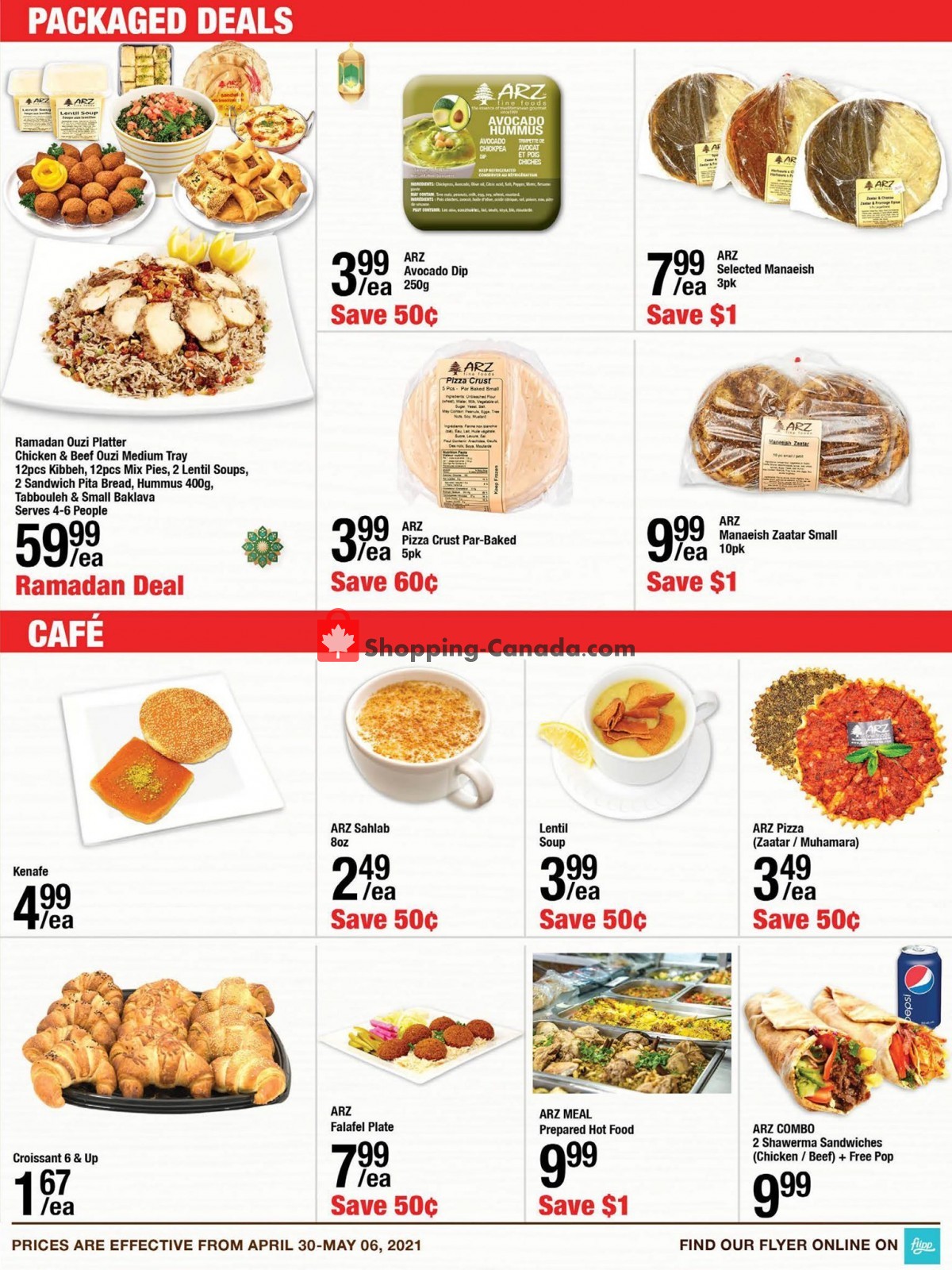 Arz Fine Foods flyer from Friday April 30, 2021 to Thursday May 6, 2021 - page 3