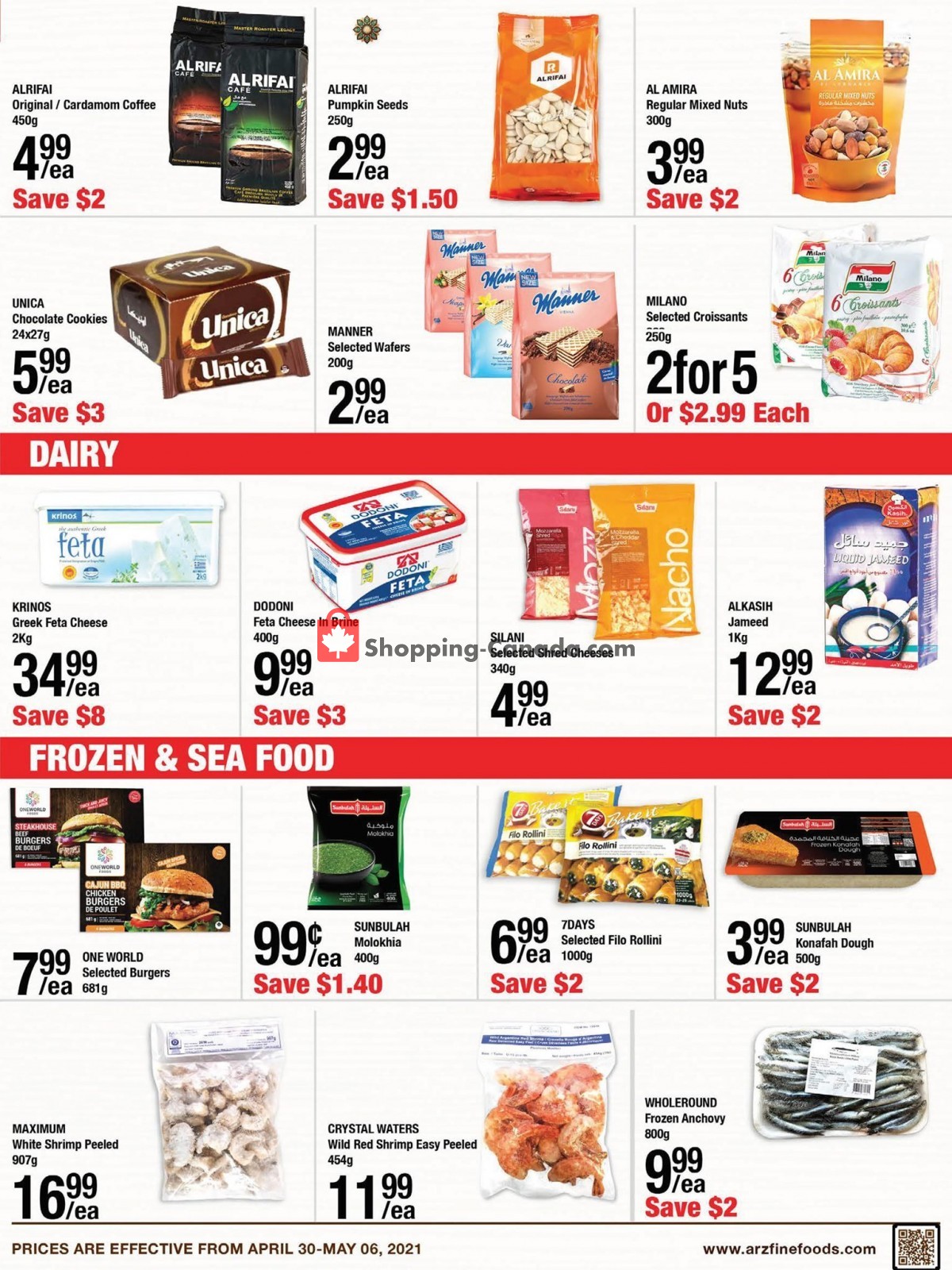 Arz Fine Foods flyer from Friday April 30, 2021 to Thursday May 6, 2021 - page 5