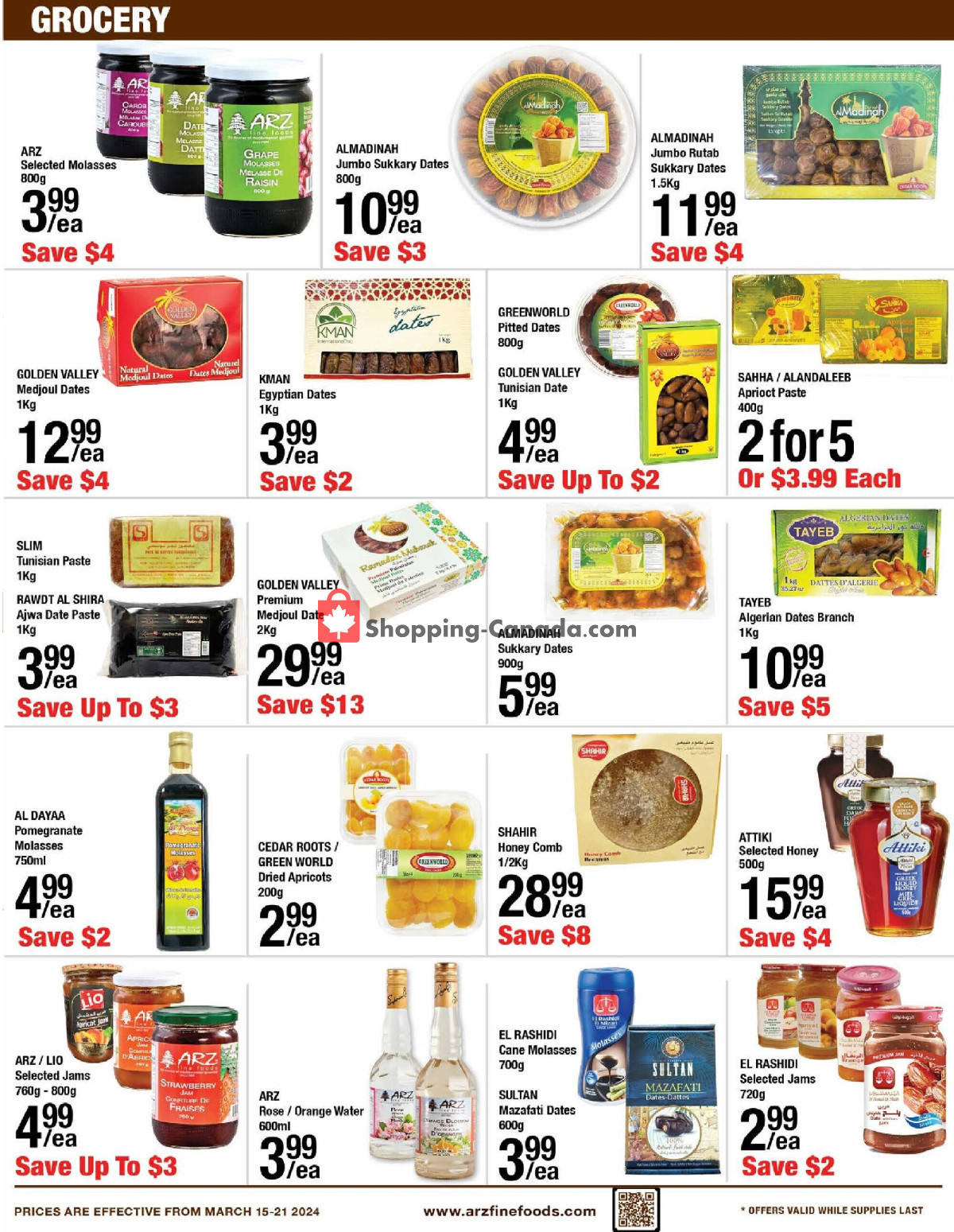 Arz Fine Foods flyer from Friday March 15, 2024 to Thursday March 21, 2024 - page 3