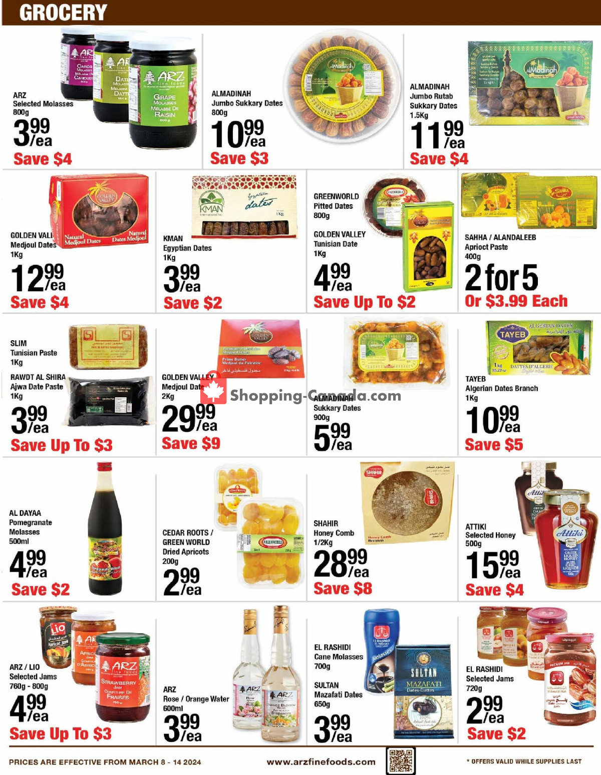 Arz Fine Foods flyer from Friday March 8, 2024 to Thursday March 14, 2024 - page 3