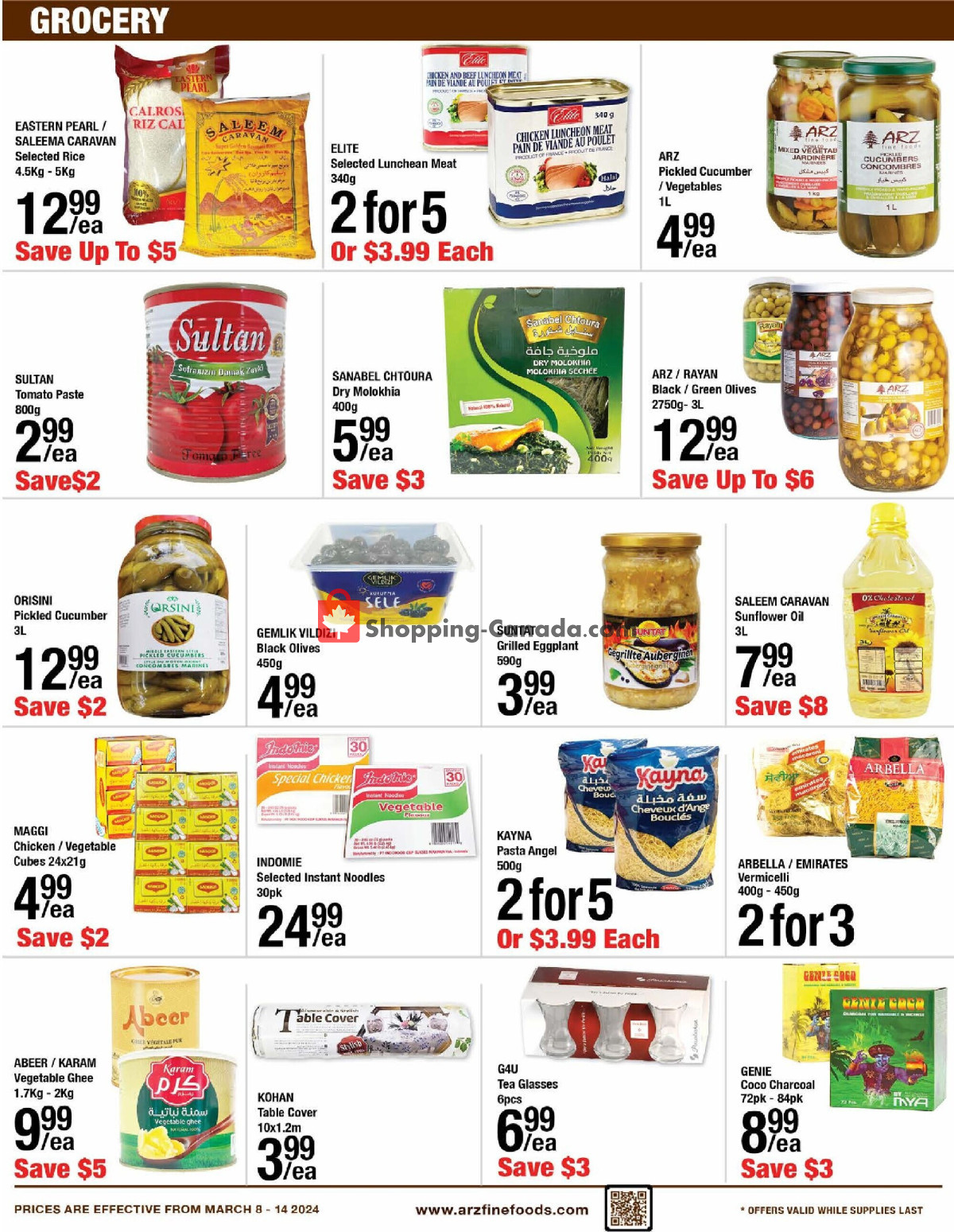 Arz Fine Foods flyer from Friday March 8, 2024 to Thursday March 14, 2024 - page 5