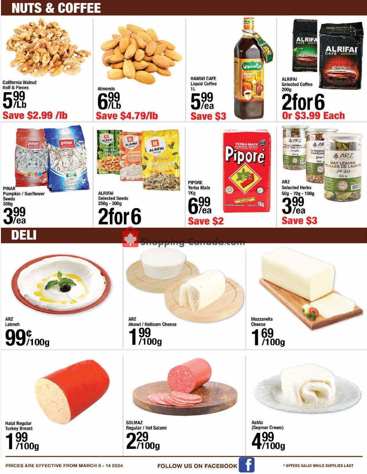 Arz Fine Foods flyer from Friday March 8, 2024 to Thursday March 14, 2024 - page 7