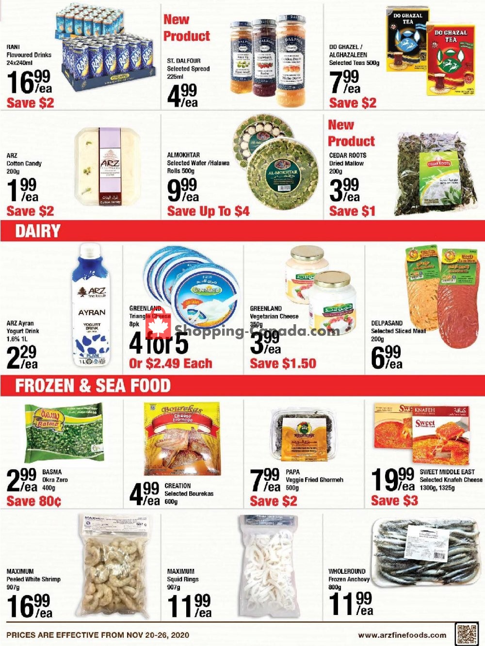 Arz Fine Foods flyer from Friday November 20, 2020 to Thursday November 26, 2020 - page 5