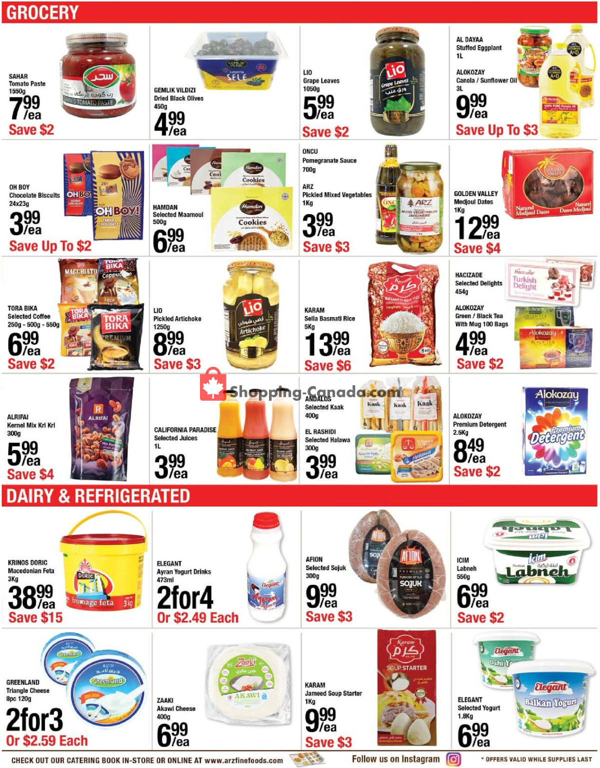 Arz Fine Foods flyer from Friday April 12, 2024 to Thursday April 18, 2024 - page 3