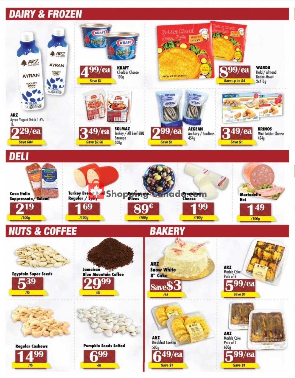 Arz Fine Foods flyer from Friday January 18, 2019 to Thursday January 24, 2019 - page 3