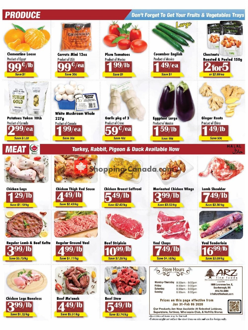 Arz Fine Foods flyer from Friday January 31, 2020 to Thursday February 6, 2020 - page 4
