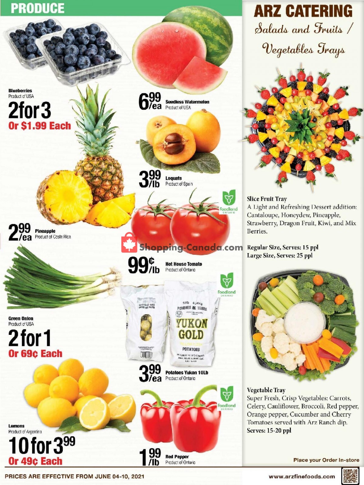Arz Fine Foods flyer from Friday June 4, 2021 to Thursday June 10, 2021 - page 7