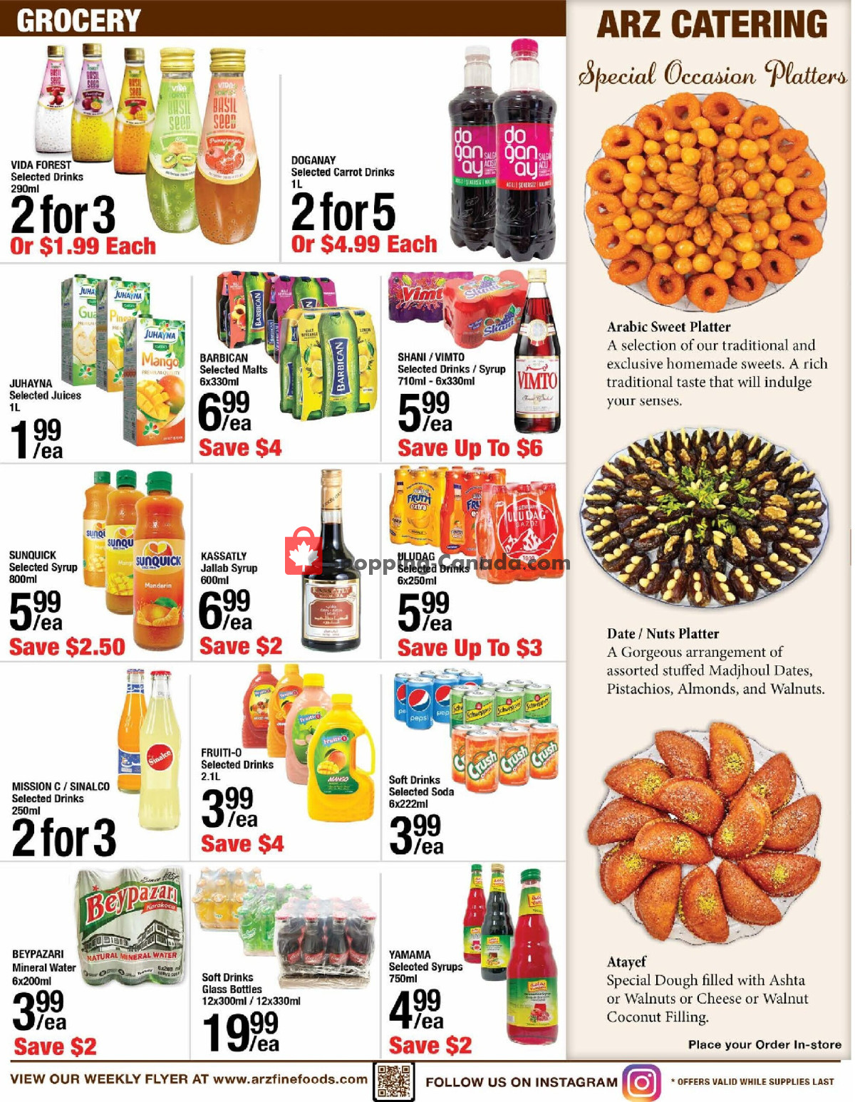 Arz Fine Foods flyer from Friday March 22, 2024 to Wednesday March 27, 2024 - page 2