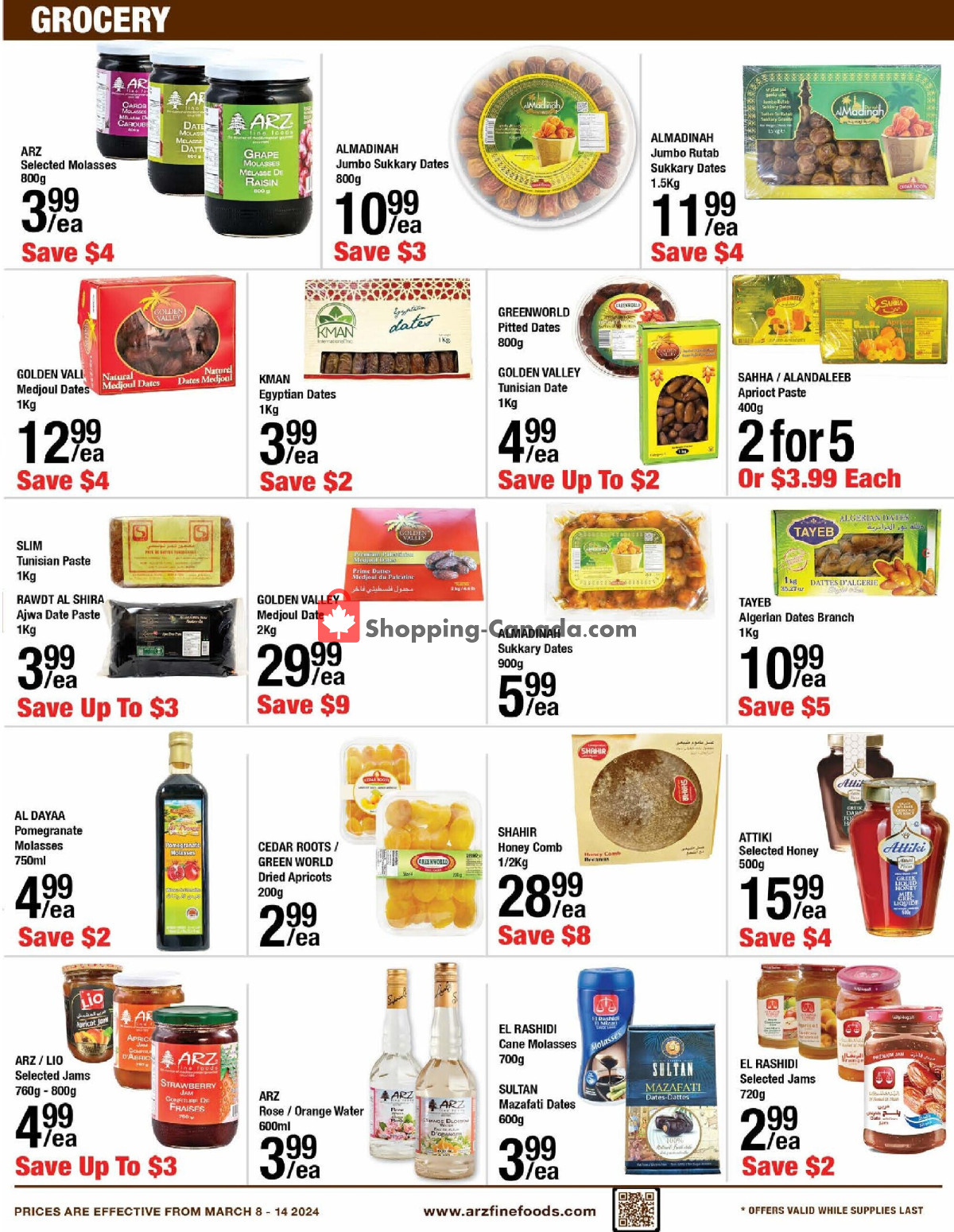 Arz Fine Foods flyer from Friday March 8, 2024 to Thursday March 14, 2024 - page 3