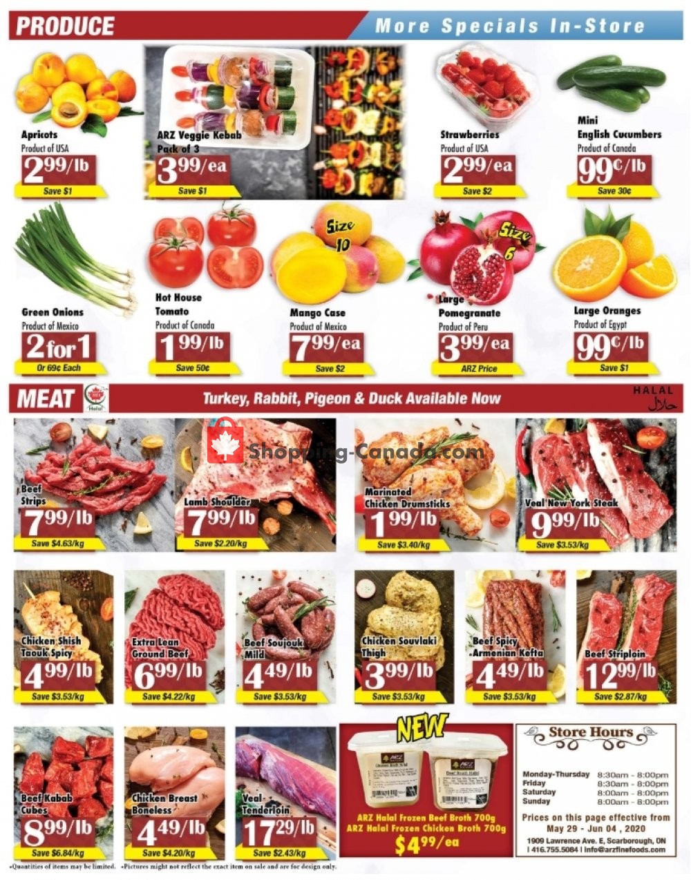 Arz Fine Foods flyer from Friday May 29, 2020 to Thursday June 4, 2020 - page 4
