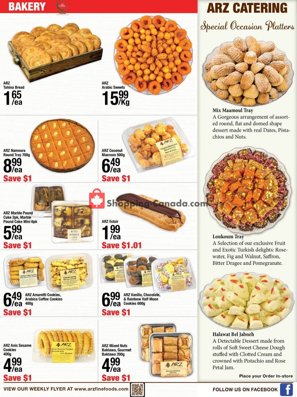 Arz Fine Foods flyer from Friday October 16, 2020 to Thursday October 22, 2020 - page 2