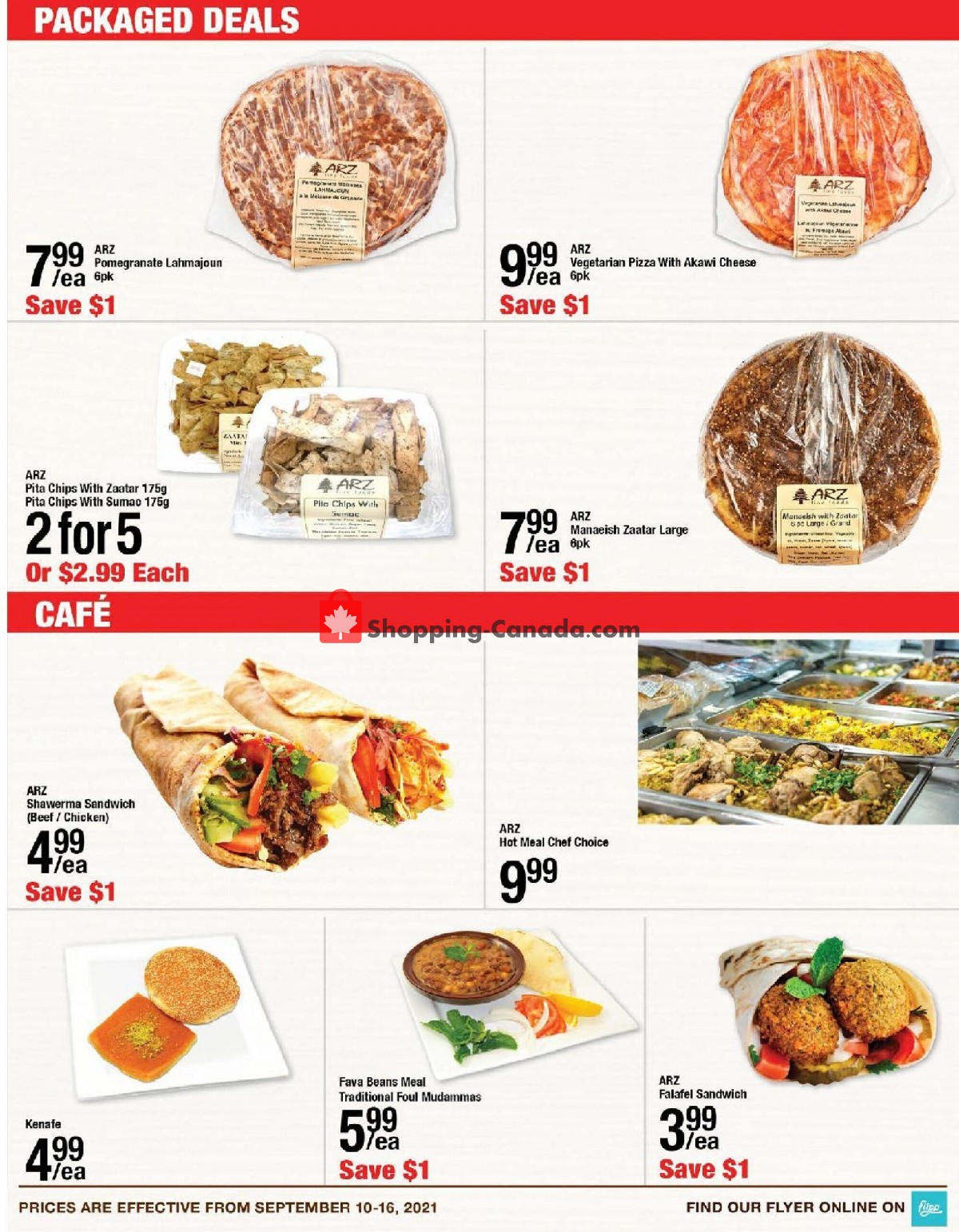 Arz Fine Foods flyer from Friday September 10, 2021 to Thursday September 16, 2021 - page 3