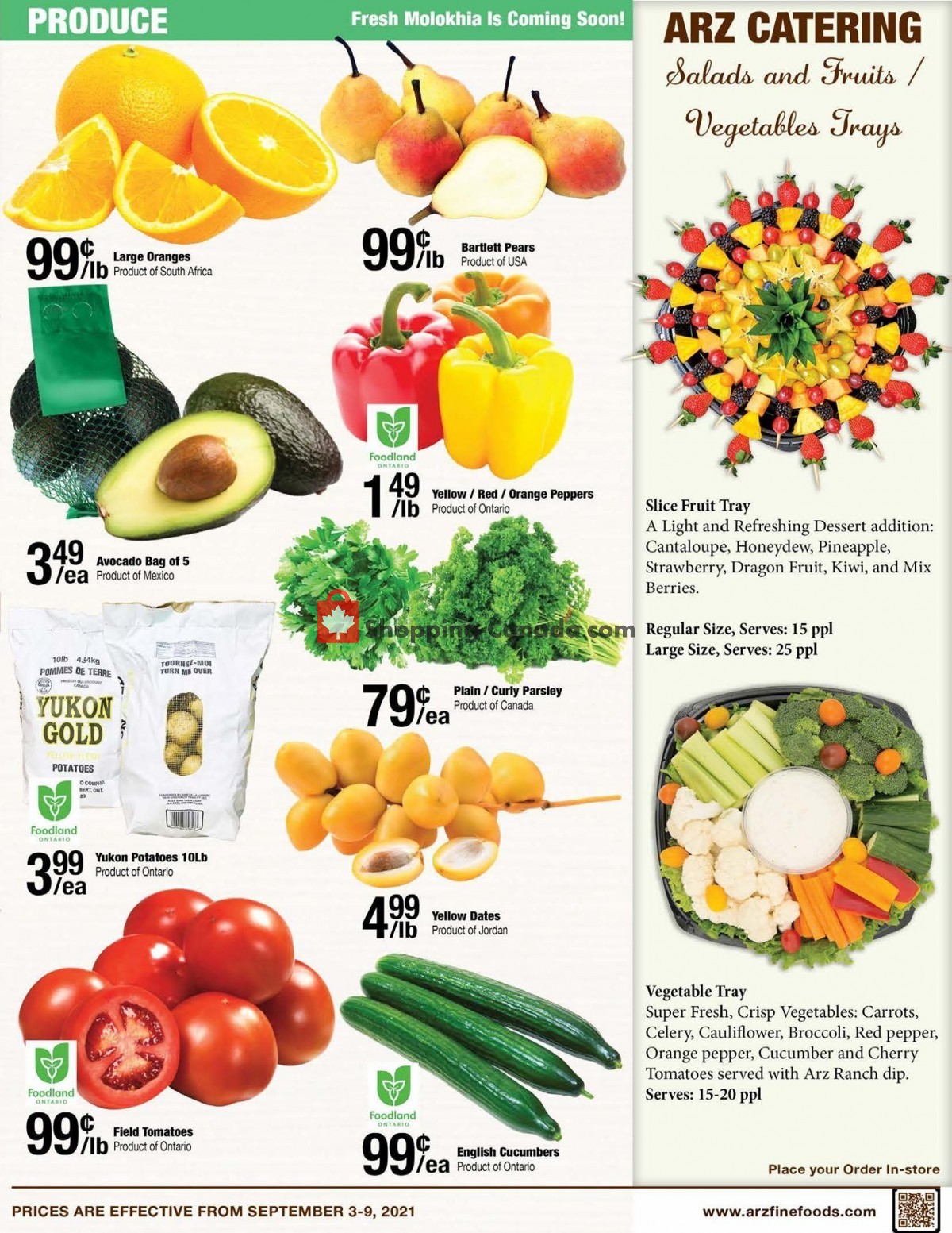 Arz Fine Foods flyer from Friday September 3, 2021 to Thursday September 9, 2021 - page 7