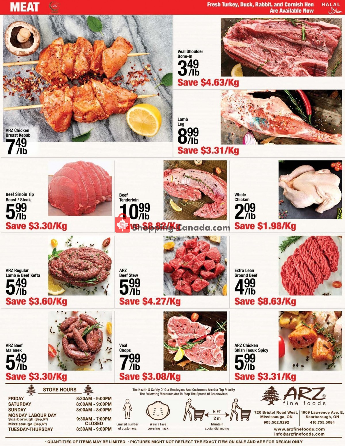 Arz Fine Foods flyer from Friday September 3, 2021 to Thursday September 9, 2021 - page 8