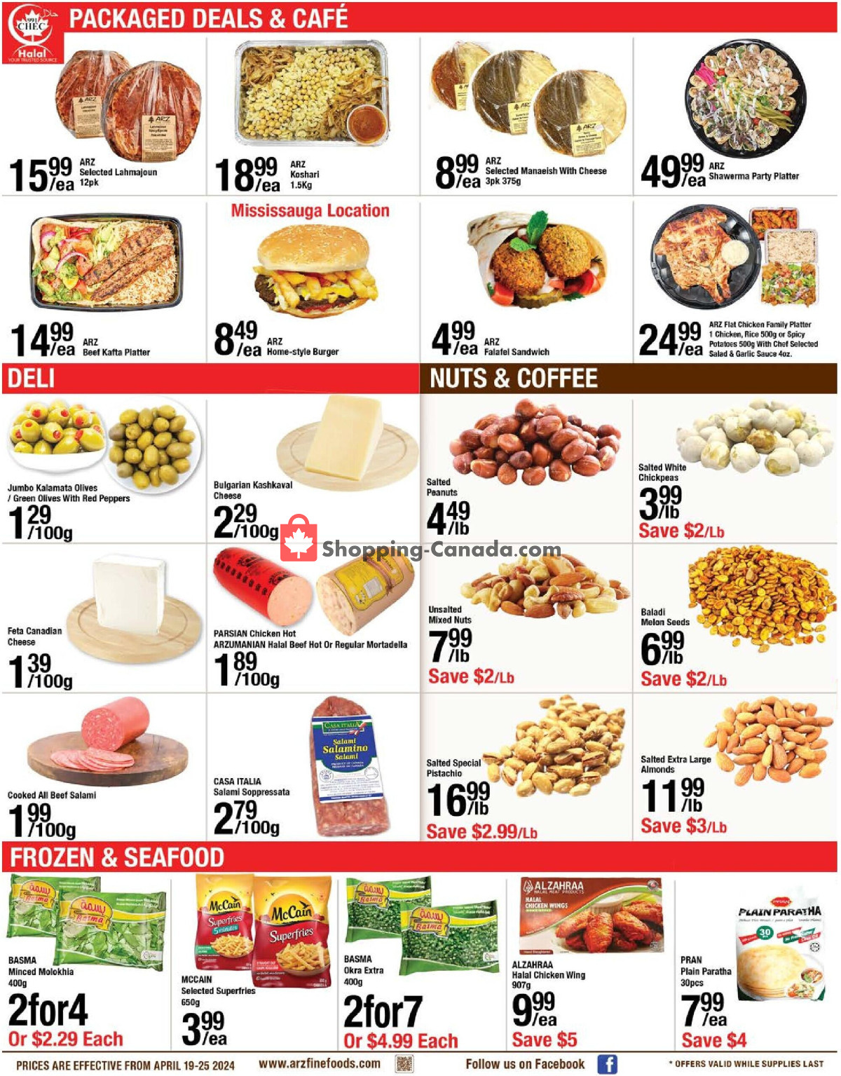 Arz Fine Foods flyer from Friday April 19, 2024 to Thursday April 25, 2024 - page 2