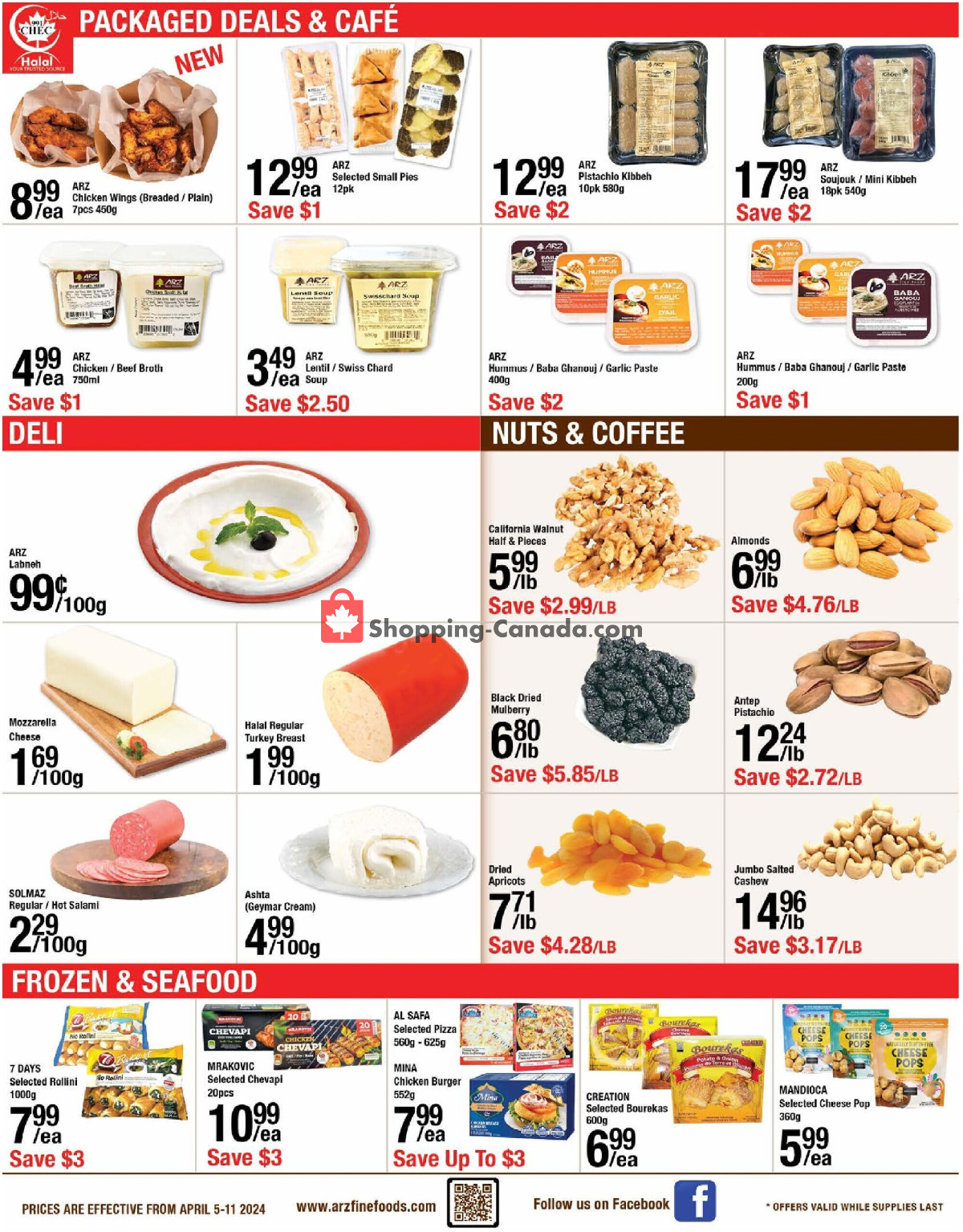 Arz Fine Foods flyer from Friday April 5, 2024 to Thursday April 11, 2024 - page 2