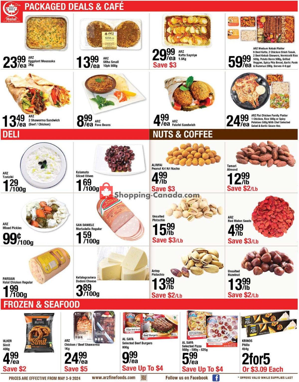 Arz Fine Foods flyer from Friday May 3, 2024 to Thursday May 9, 2024 - page 2