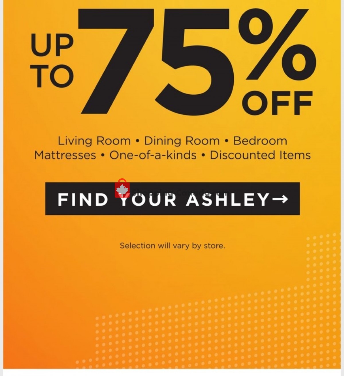 ASHLEY HOMESTORE flyer from Tuesday July 13, 2021 to Friday July 30, 2021 - page 7