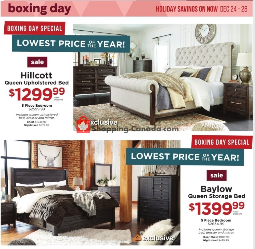 ASHLEY HOMESTORE flyer from Wednesday December 23, 2020 to Tuesday January 5, 2021 - page 3