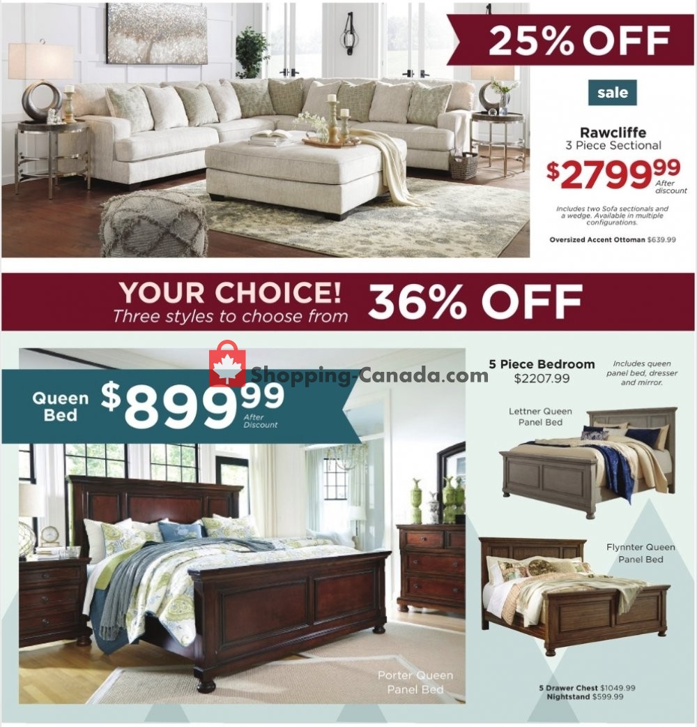 ASHLEY HOMESTORE flyer from Wednesday December 23, 2020 to Tuesday January 5, 2021 - page 8